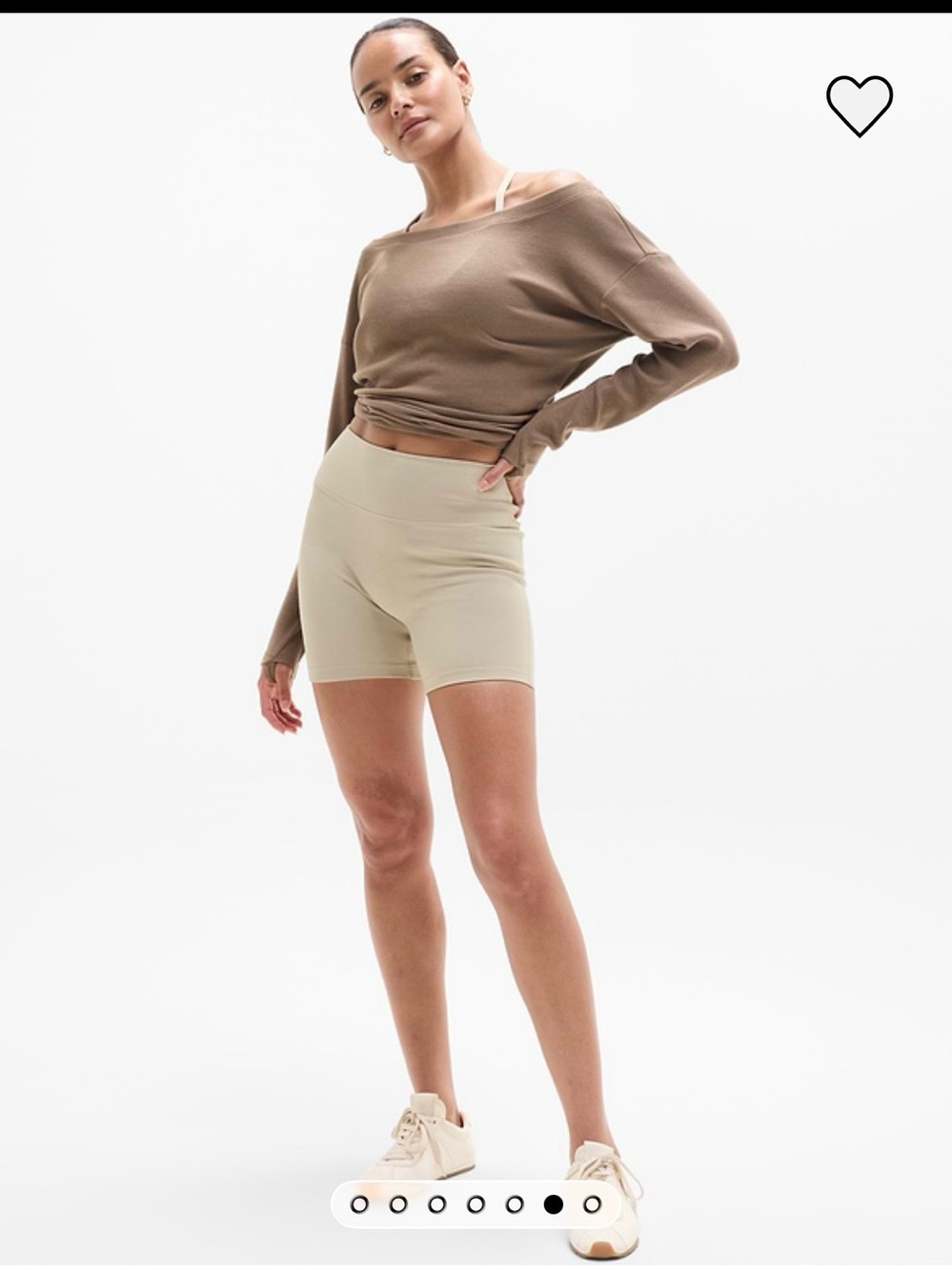 ATHLETA Intuition High Rise 5” Cotton Short